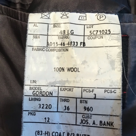 Jos A bank Signature Collection Coat - Picture 12 of 17